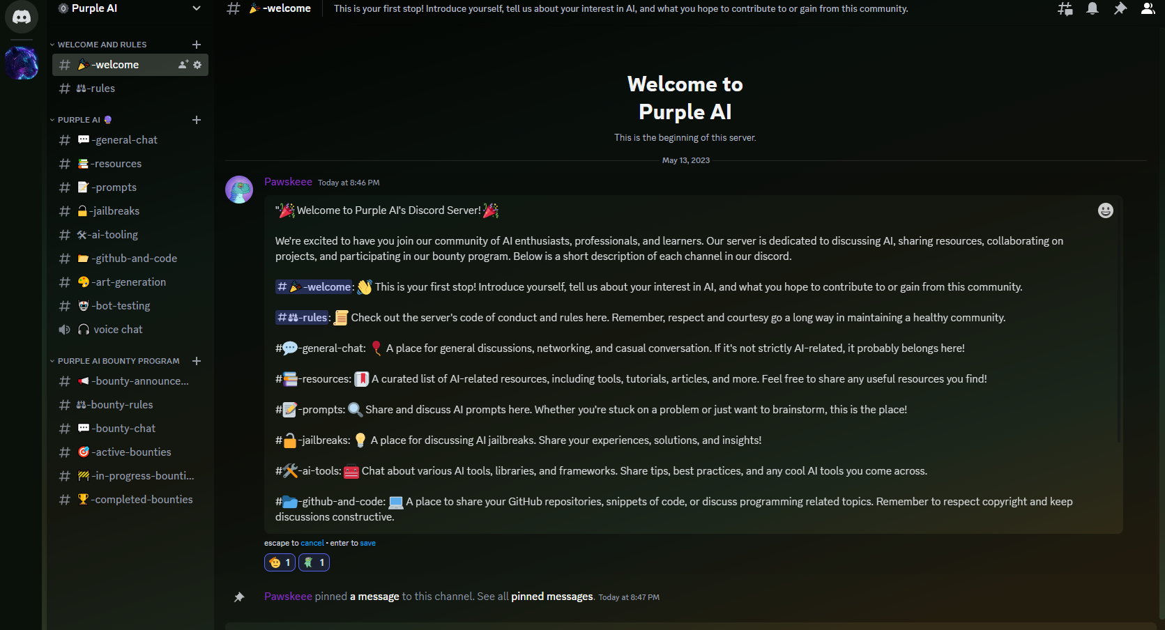 Introducing Purple AI’s New Discord Server: A Vibrant Community for AI Enthusiasts
